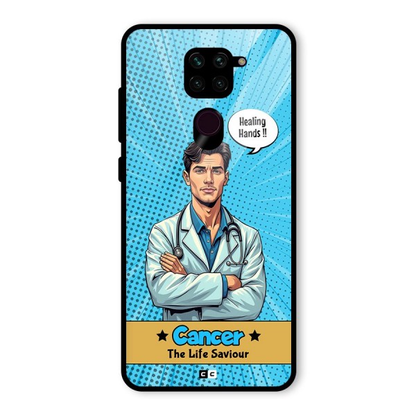 Saviour Cancer Glass Back Case for Redmi Note 9