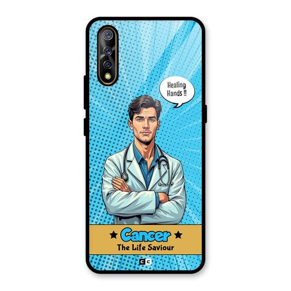 Saviour Cancer Glass Back Case for Vivo Z1x