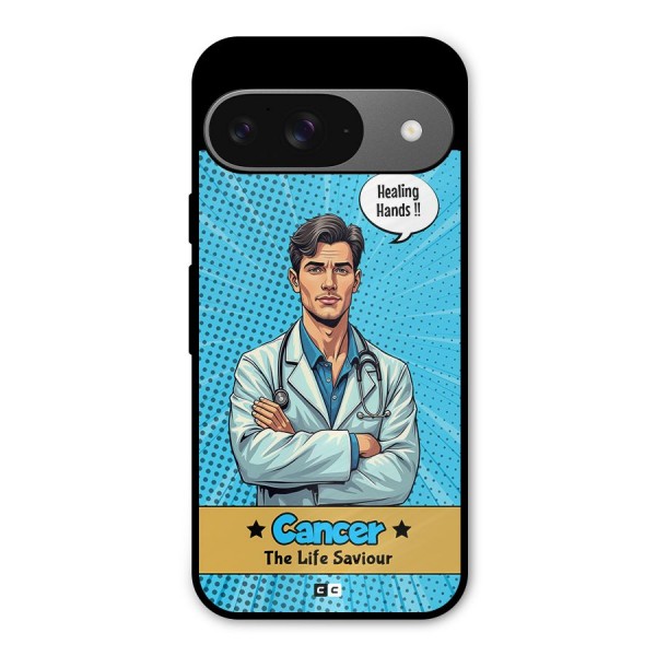 Saviour Cancer Metal Back Case for Google Pixel 9