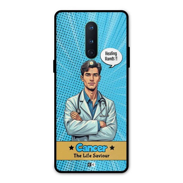 Saviour Cancer Metal Back Case for OnePlus 8