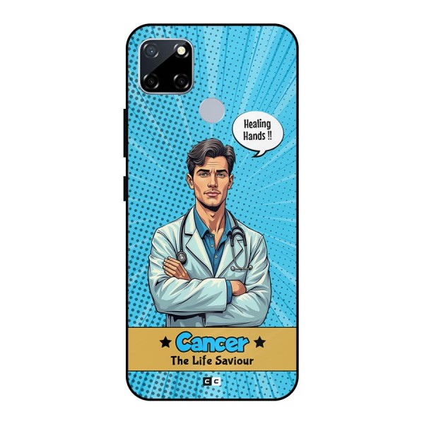 Saviour Cancer Metal Back Case for Realme Narzo 20