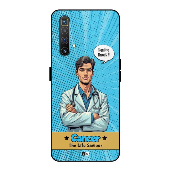 Saviour Cancer Metal Back Case for Realme X3 SuperZoom