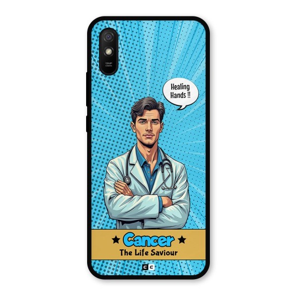 Saviour Cancer Metal Back Case for Redmi 9a