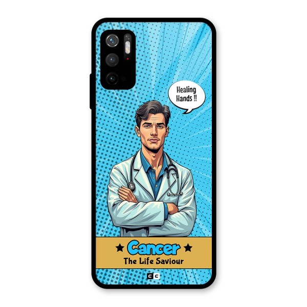 Saviour Cancer Metal Back Case for Redmi Note 10T 5G