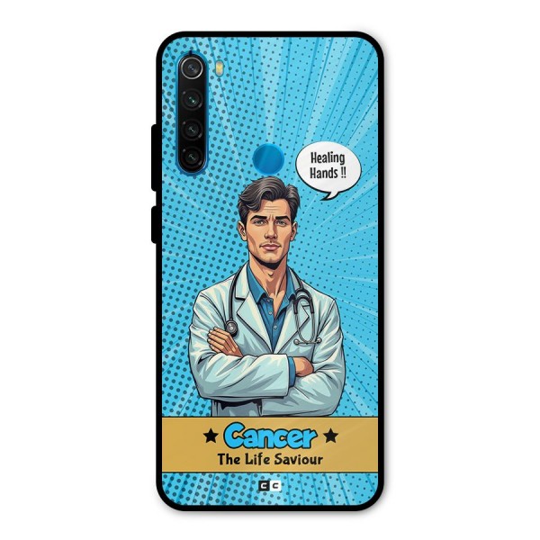 Saviour Cancer Metal Back Case for Redmi Note 8