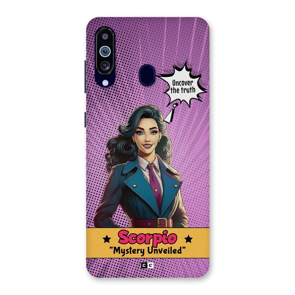 Scorpio Mystery Back Case for Galaxy A60