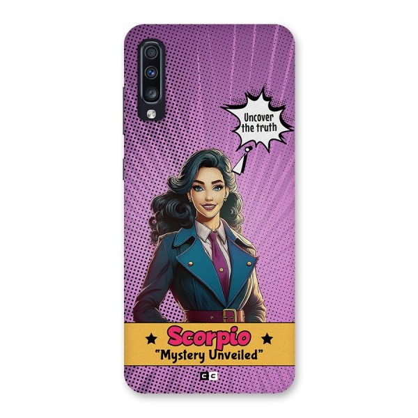 Scorpio Mystery Back Case for Galaxy A70s