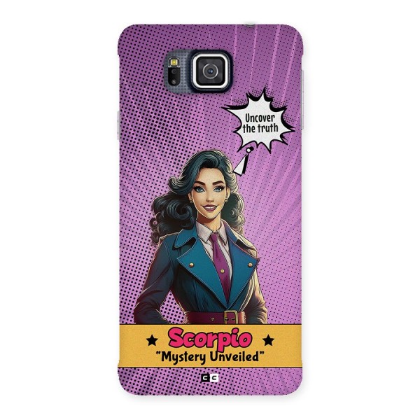 Scorpio Mystery Back Case for Galaxy Alpha