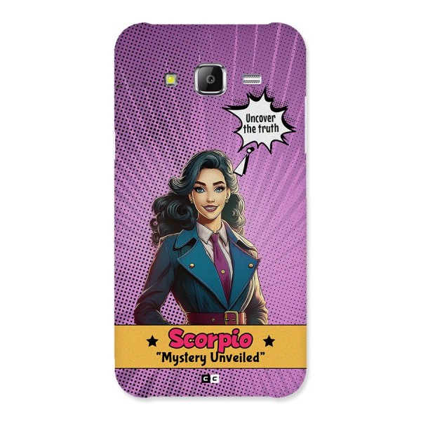 Scorpio Mystery Back Case for Galaxy J5