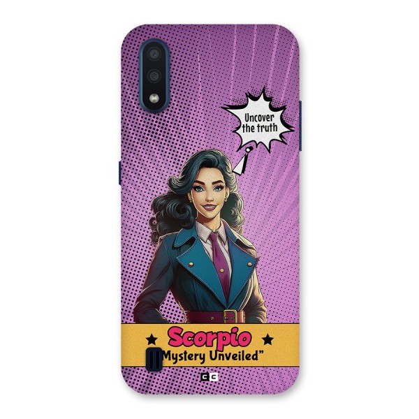 Scorpio Mystery Back Case for Galaxy M01