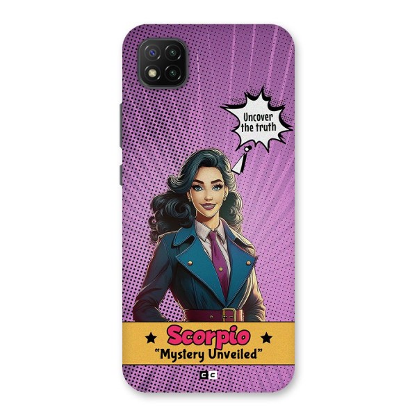 Scorpio Mystery Back Case for Poco C3