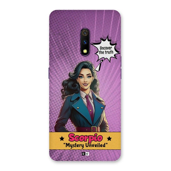 Scorpio Mystery Back Case for Realme X