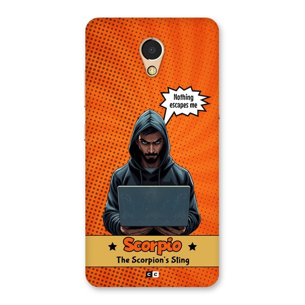 Scorpio Warning Back Case for Lenovo P2