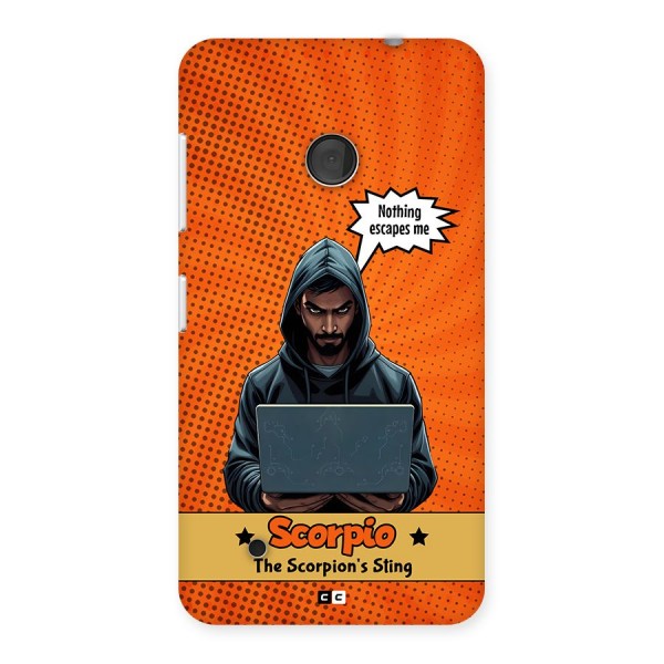 Scorpio Warning Back Case for Lumia 530