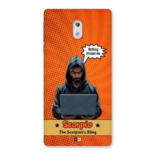 Scorpio Warning Back Case for Nokia 3