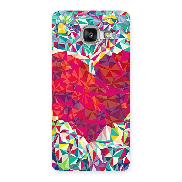 Scrumbled Heart Back Case for Galaxy A3 2016