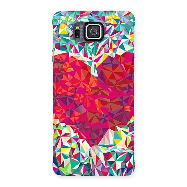 Scrumbled Heart Back Case for Galaxy Alpha