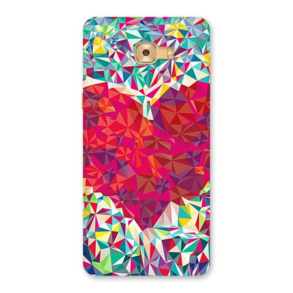 Scrumbled Heart Back Case for Galaxy C9 Pro