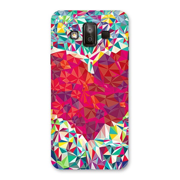 Scrumbled Heart Back Case for Galaxy J7 Duo