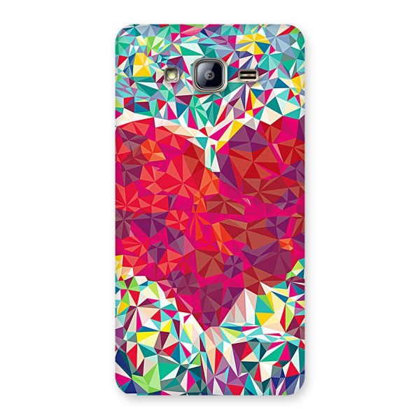 Scrumbled Heart Back Case for Galaxy On5