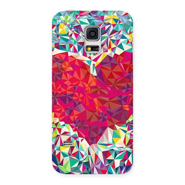 Scrumbled Heart Back Case for Galaxy S5 Mini