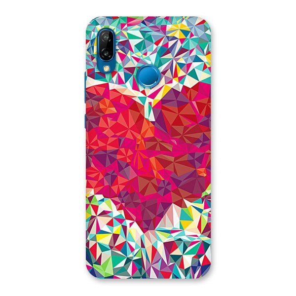 Scrumbled Heart Back Case for Huawei P20 Lite