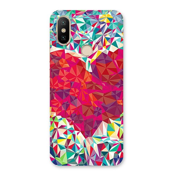 Scrumbled Heart Back Case for Mi A2