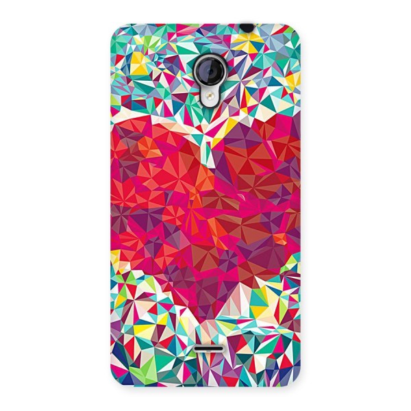 Scrumbled Heart Back Case for Micromax Unite 2 A106