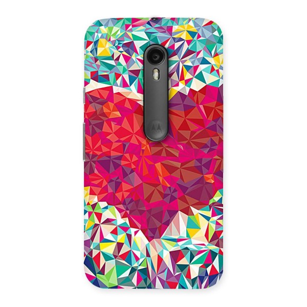 Scrumbled Heart Back Case for Moto G3