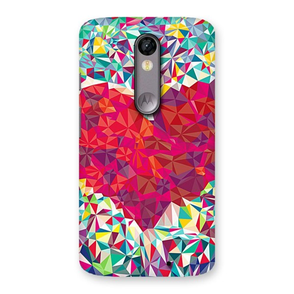 Scrumbled Heart Back Case for Moto X Force