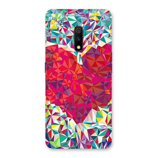 Scrumbled Heart Back Case for Realme X