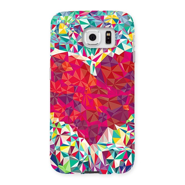 Scrumbled Heart Back Case for Samsung Galaxy S6