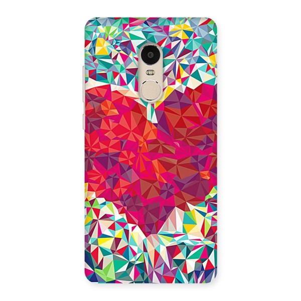 Scrumbled Heart Back Case for Xiaomi Redmi Note 4