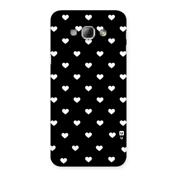 Seamless Hearts Pattern Back Case for Galaxy A8