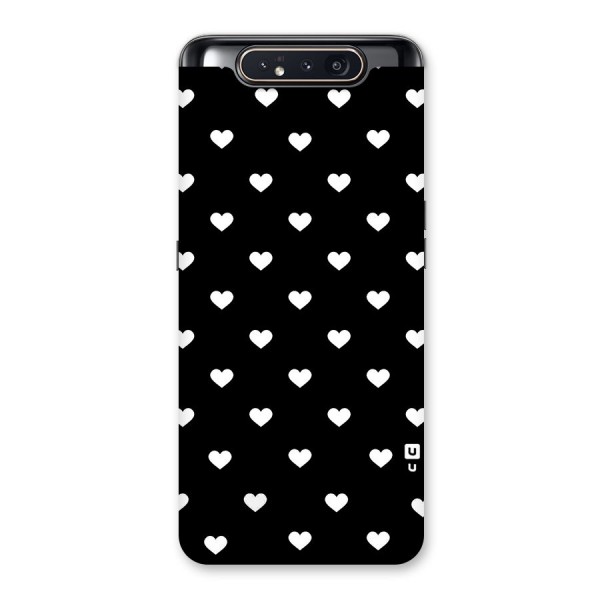 Seamless Hearts Pattern Back Case for Galaxy A80