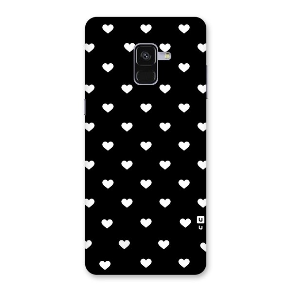 Seamless Hearts Pattern Back Case for Galaxy A8 Plus