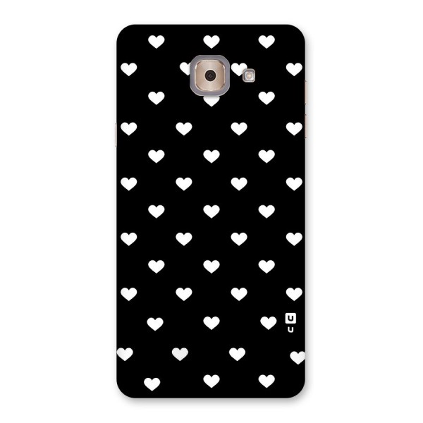 Seamless Hearts Pattern Back Case for Galaxy J7 Max