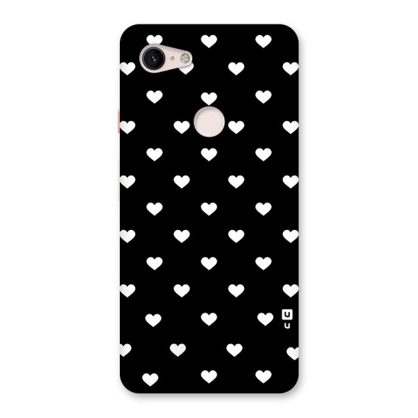 Seamless Hearts Pattern Back Case for Google Pixel 3 XL