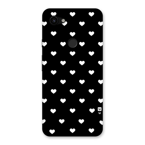 Seamless Hearts Pattern Back Case for Google Pixel 3a XL