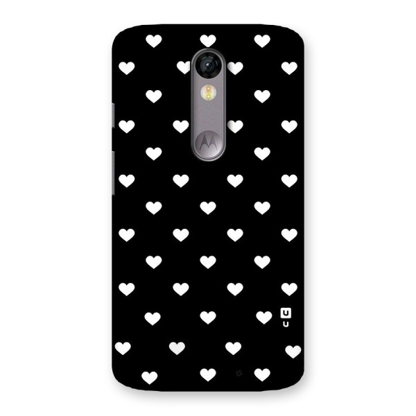 Seamless Hearts Pattern Back Case for Moto X Force