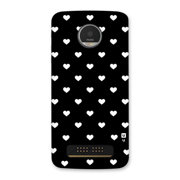 Seamless Hearts Pattern Back Case for Moto Z Play