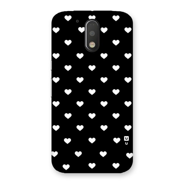 Seamless Hearts Pattern Back Case for Motorola Moto G4