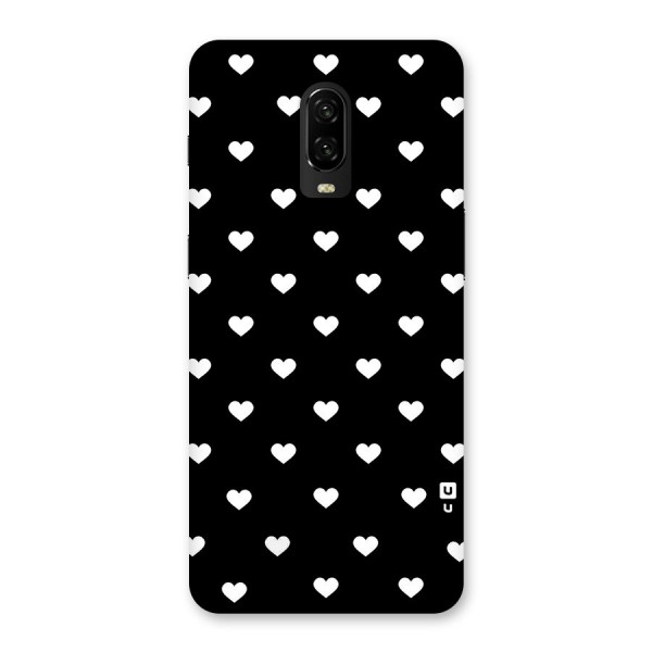 Seamless Hearts Pattern Back Case for OnePlus 6T