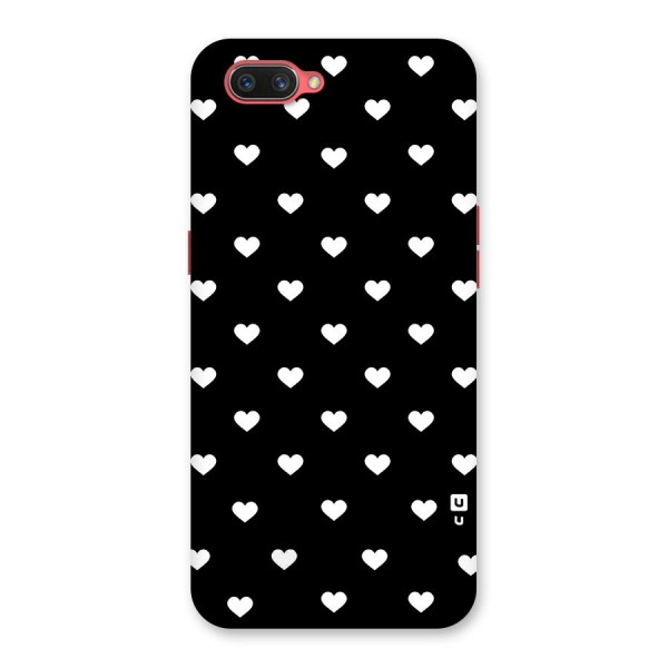 Seamless Hearts Pattern Back Case for Oppo A3s