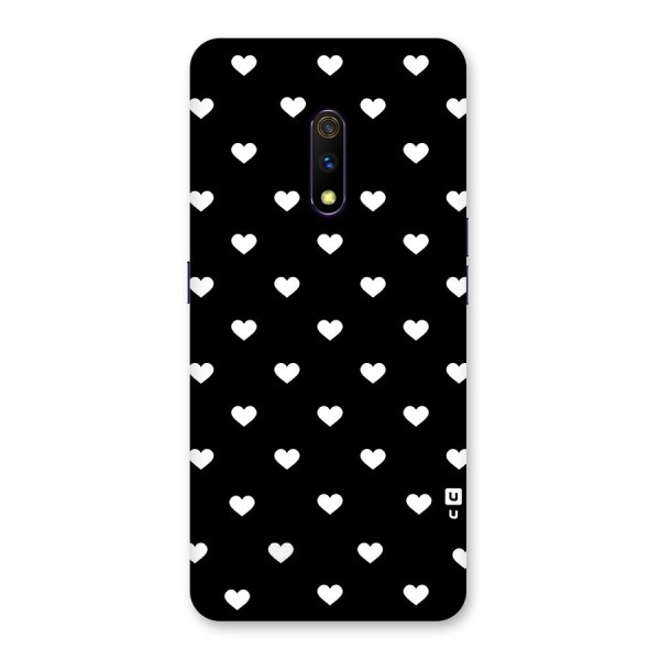 Seamless Hearts Pattern Back Case for Realme X