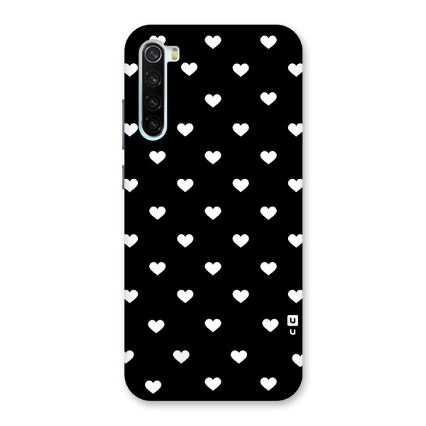 Seamless Hearts Pattern Back Case for Redmi Note 8