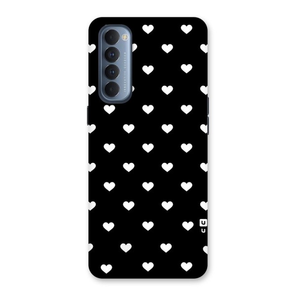 Seamless Hearts Pattern Back Case for Reno4 Pro