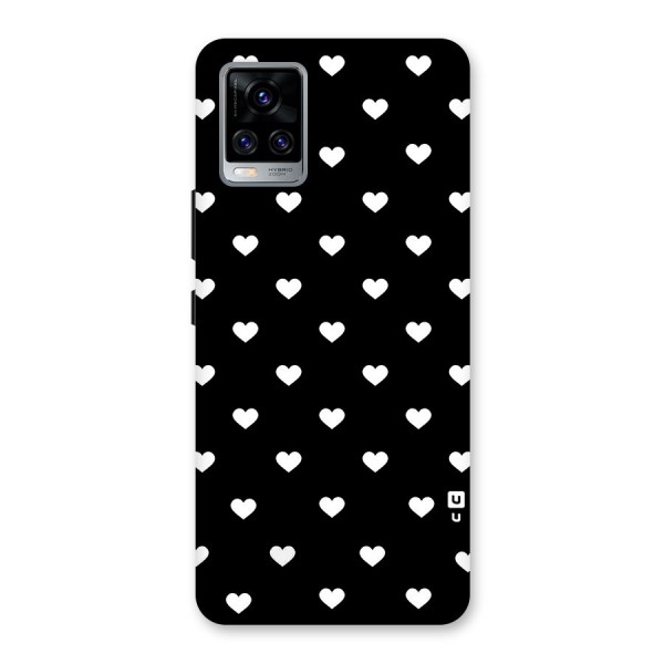 Seamless Hearts Pattern Back Case for Vivo V20 Pro