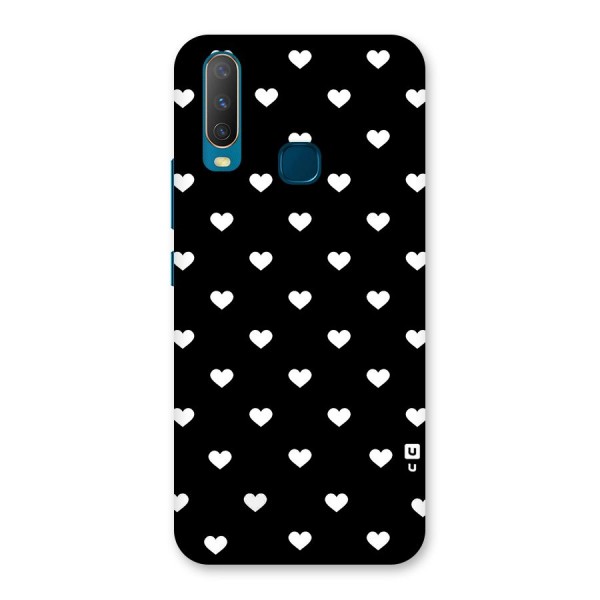 Seamless Hearts Pattern Back Case for Vivo Y12