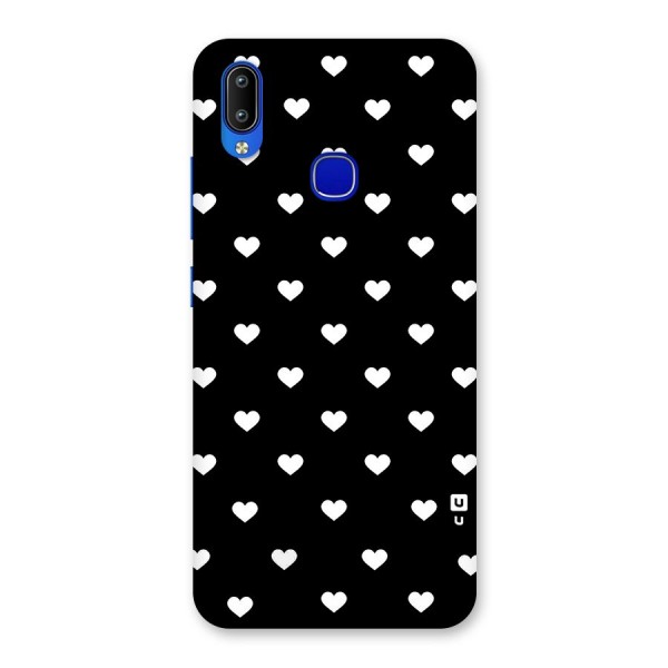 Seamless Hearts Pattern Back Case for Vivo Y91